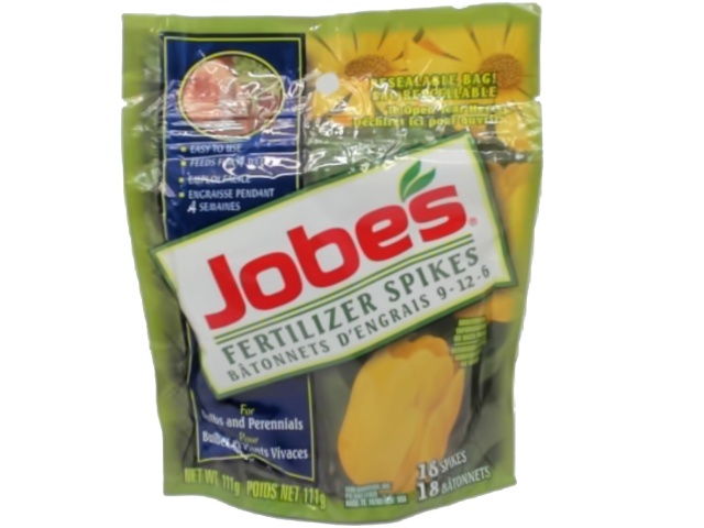 Fertilizer Spikes 18pk. 9-12-6 Jobe\'s