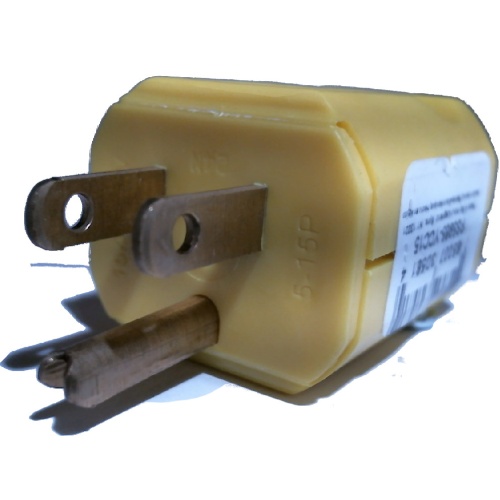 Plug Male w/Clamp 3 Wire 17098