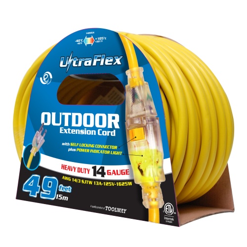 Extension Cord Outdoor 10m (33') 14/3 SJTW UltraFlex