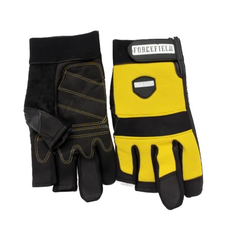 Framer's Gloves Medium Size 8 Yellow/Black Forcefield