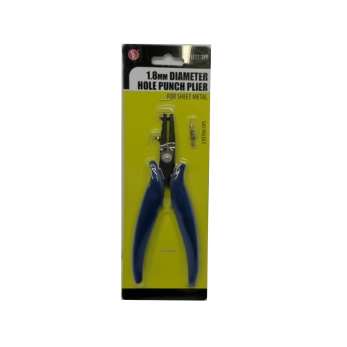 Hole Punch Plier 1.8mm For Sheet Metal W/2 Extra Tips