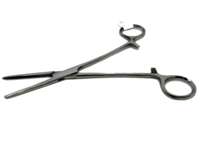 Forceps Straight 6-1/4 Stainless Steel\