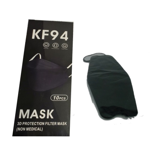 KF94 face mask 10 pack black