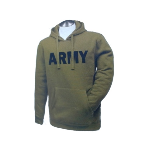 Hoodie sweatshirts army green ARMY - Large