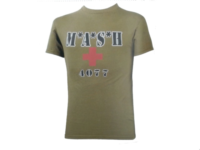 Olive T-shirt - MASH - XXLarge