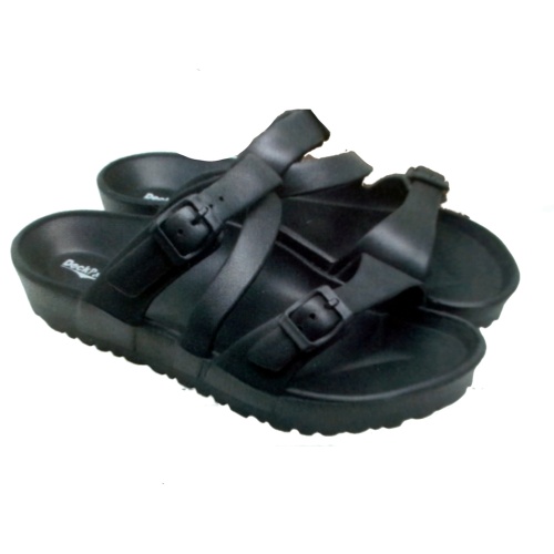 Women's Malibu sandal black size 6