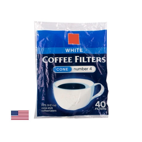 40-pc #4 Cone Coffee Filter