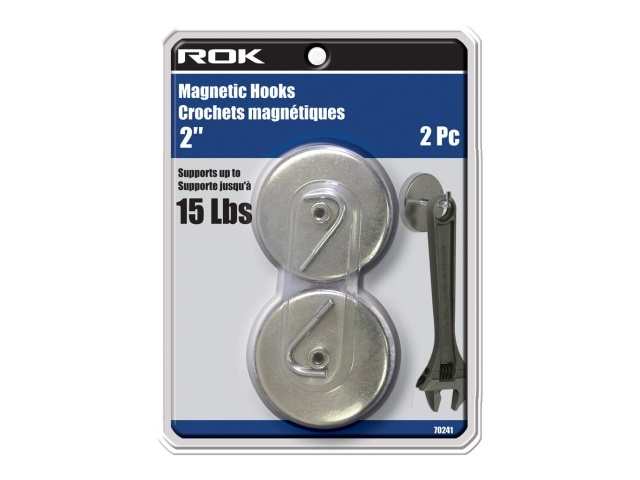 Magnetic Hooks 2 inch 15 lb