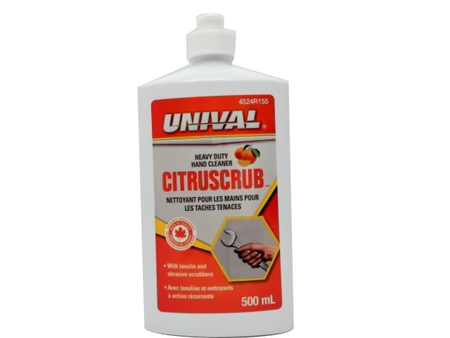 Hand Cleaner Heavy Duty Citruscrub 500mL Unival