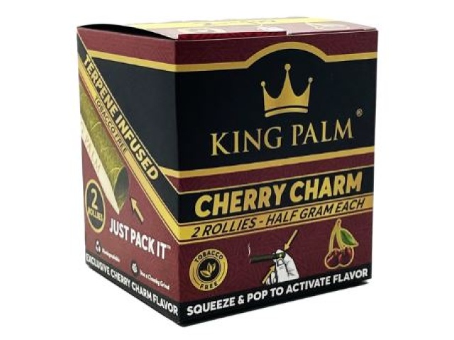 Rolls 2 Pk Cherry Charm 0.5g King Palm