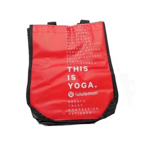 Reuseable Bag Red Small Lululemon this Is Yoga