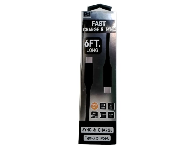 Cable - USB Type-C to Type-C 6ft Heavy Duty