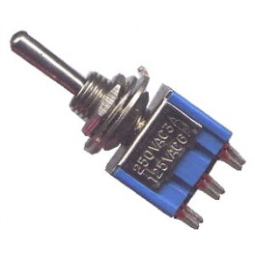 mini toggle switch DPDT on/off/on