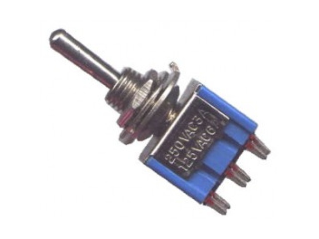 mini toggle switch DPDT on/off/on