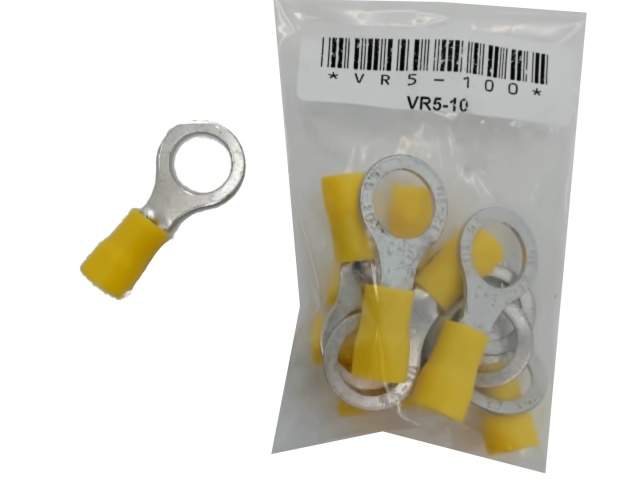 Terminal Insulated Ring Type Stud Size 3/8 inch - bag of 10