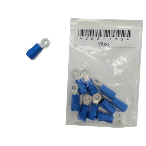 Terminal Insulated Ring Type Stud Size 6 - bag of 10