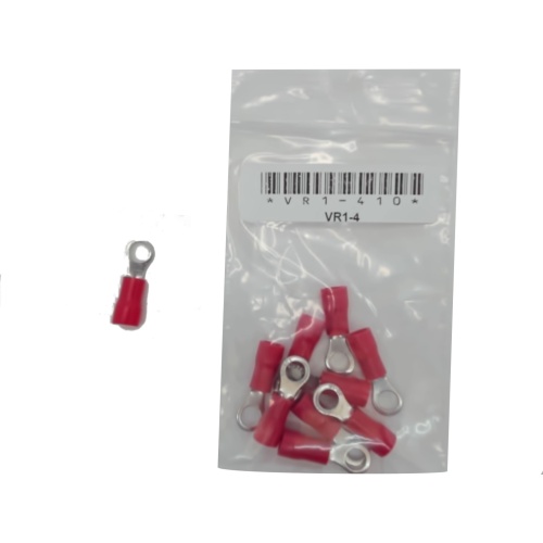 Terminal Insulated Ring Type Stud Size 8 - bag of 10
