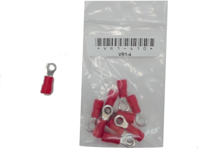 Terminal Insulated Ring Type Stud Size 8 - bag of 10