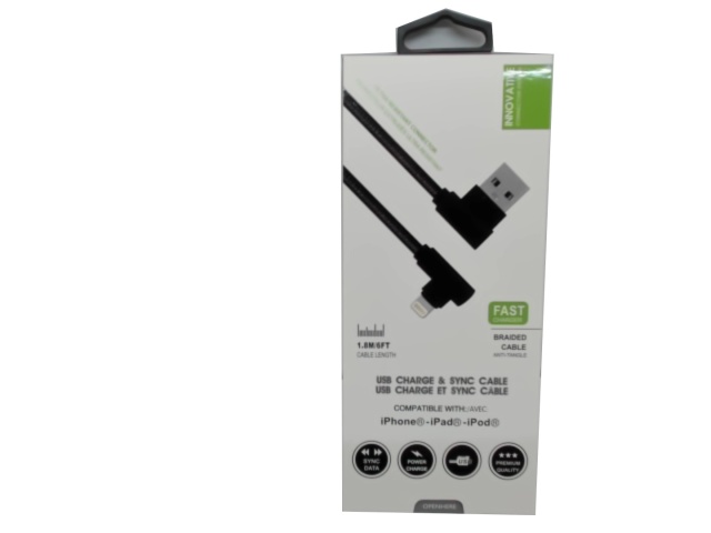 Charge and sync USB cable for iPhone® 6 feet long fast charge