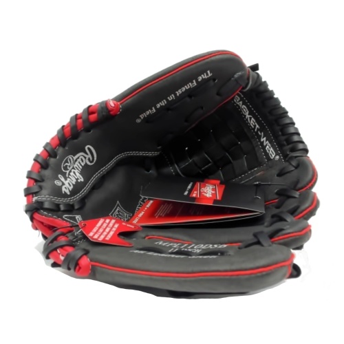 Baseball Glove 11 All Leather Shell Black Rawlings