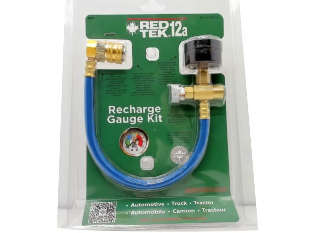 Recharge Gauge Kit Red Tek12 replace  602