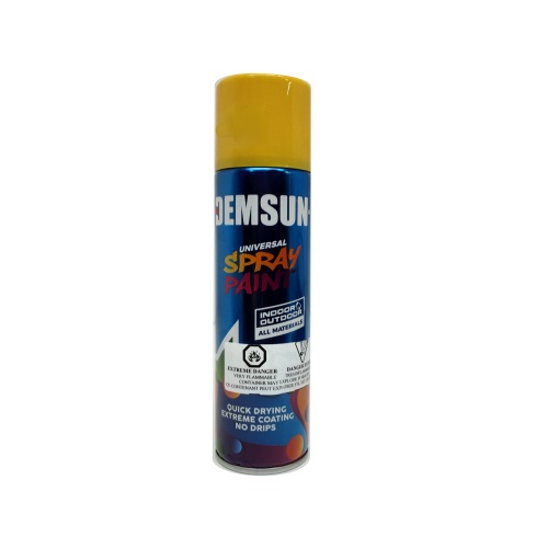 Spray Paint Demsun Gloss Yellow 200mL