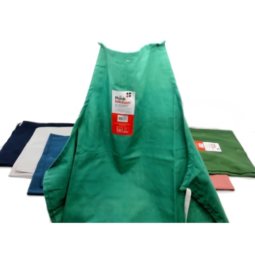 Apron 80% Cotton 20% Polyester Assorted Colors Think Kitchen