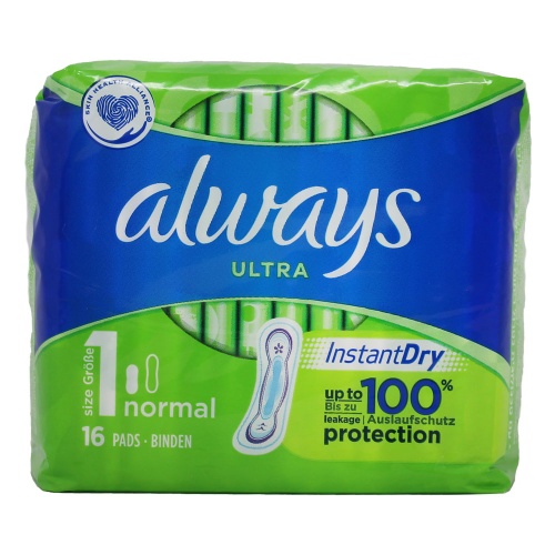 ALWAYS ULTRA 16CT SIZE1 NORMAL/16
