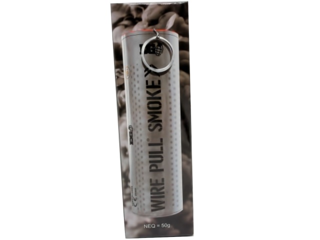 Smoke Grenade Wire Pull Black (must Be 18 To Buy)