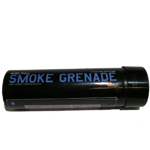 Smoke Grenade Wire Pull Blue Enola Gaye (MUST BE 18 TO BUY)