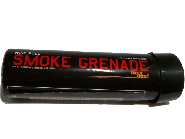 Smoke Grenade Wire Pull Red Enola Gaye (MUST BE 18 TO BUY)