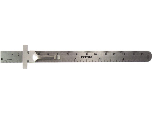 Pocket ruler 6 inch
