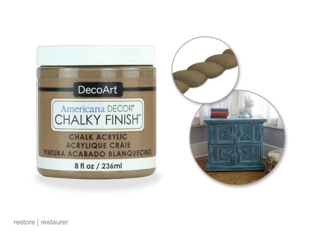 Decoart Paint: Restore 8oz Chalky Finish Americana Decor ADC01-ADC43 ADC35