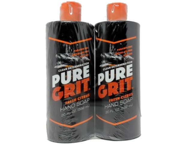 Hand Soap Pure Grit 592mL 2pk. Fresh Citrus (or $3.99ea)