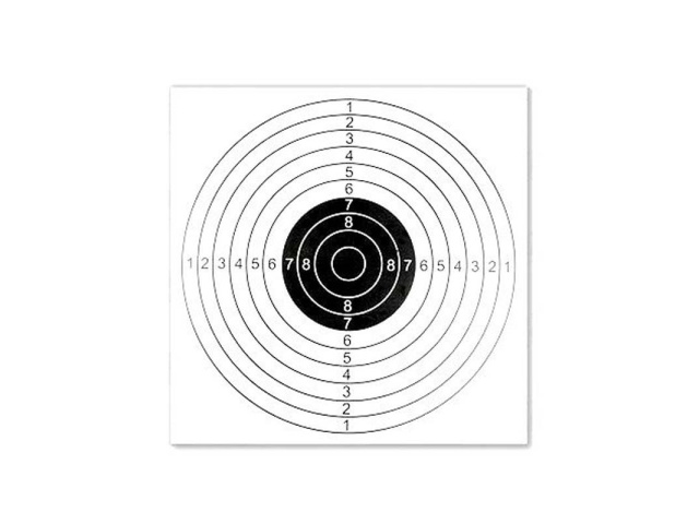 ASG Shooting Targets 14cm 100 ct