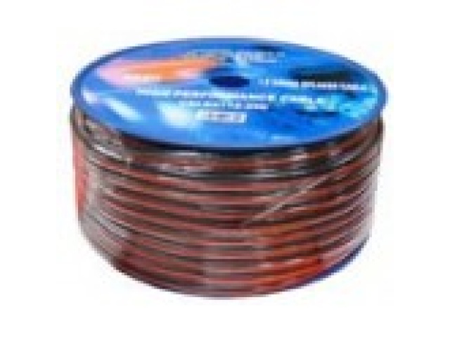 Speaker wire 10 gauge CCA clear 150 foot roll sold by the foot