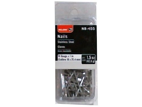 Nails Stainless Steel 16 Gauge x 1 1.5oz. Bulldog