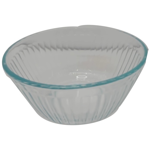 Mixing Bowl 6 Cup Sculpted Glass Pyrex