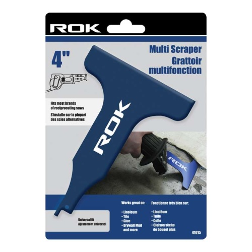 Multi scraper 4 inch ROK fits reciprocating saw