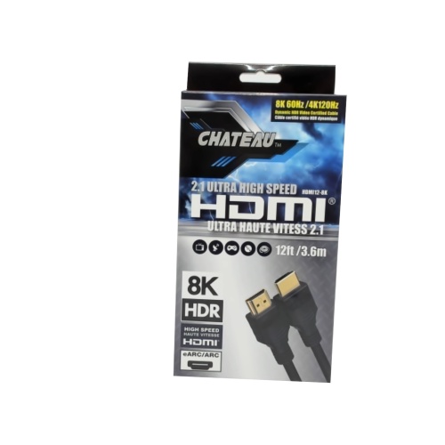 HDMI2.1 high speed 8K cable 12 foot