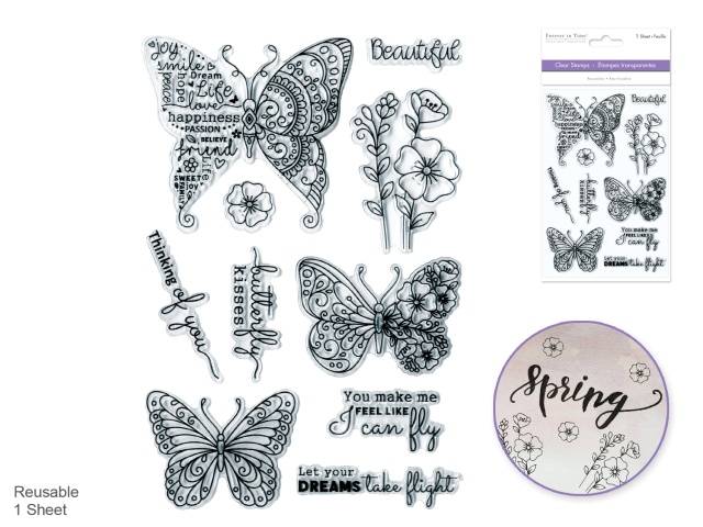 Clear Stamps: 4.3x6.3\