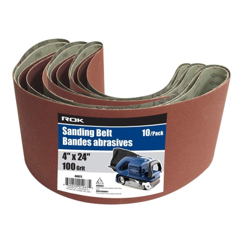 sanding belt 4x24 100G 10 pack