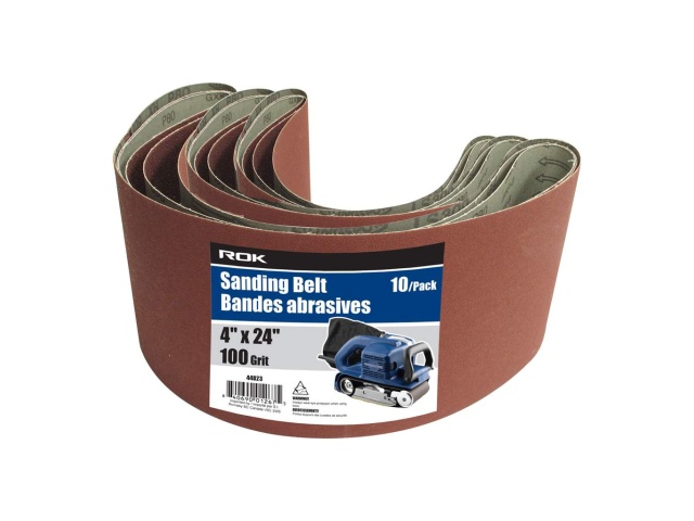 sanding belt 4x24 100G 10 pack