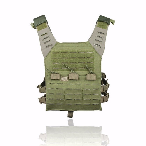 Valken Laser Cut MOLLE Plate Carrier w/ Integrated Mag Pouches - olive