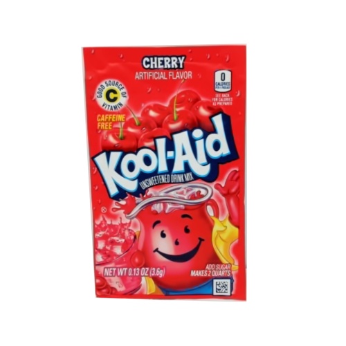 Kool-aid Drink Mix Cherry 3.6g.