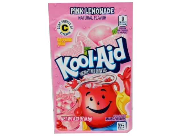 Kool-aid Drink Mix Pink Lemonade 6.5g.