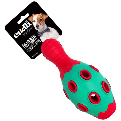 Dog Toy Bowling Pin Treat Toy Heavy Duty
