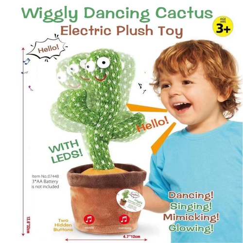 13 Wiggly Dancing Cactus, opp bag 