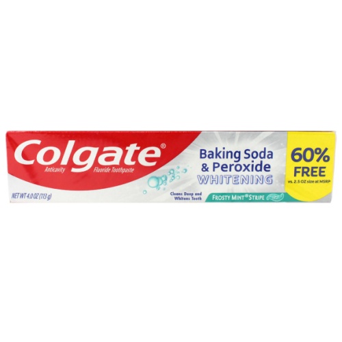 COLGATE Tooth Paste 113G BAKING SODA & PEROXIDE GEL W/ BONUS