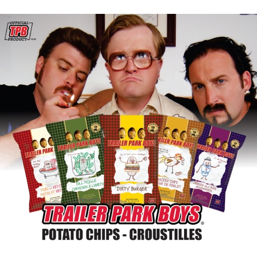 Trailer park boys potato chips 85g - Dill Pickle